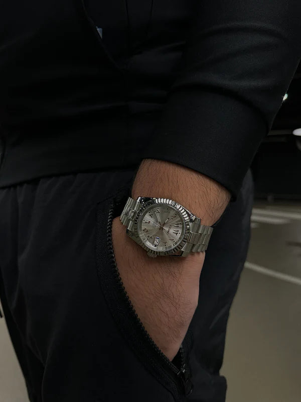 ZAMARI© Titanium Arabic Dial