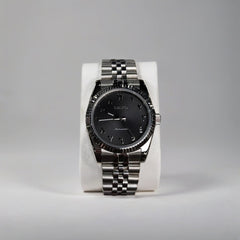 ZAMARI© Jet Black - Arabic Dial Automatic