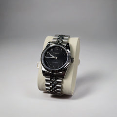 ZAMARI© Jet Black - Arabic Dial Automatic
