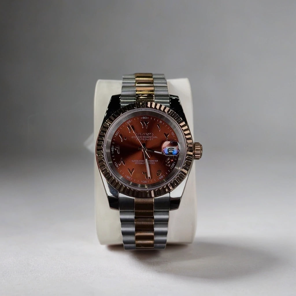 ZAMARI© Legacy Two-Tone – Arabic Date Automatic